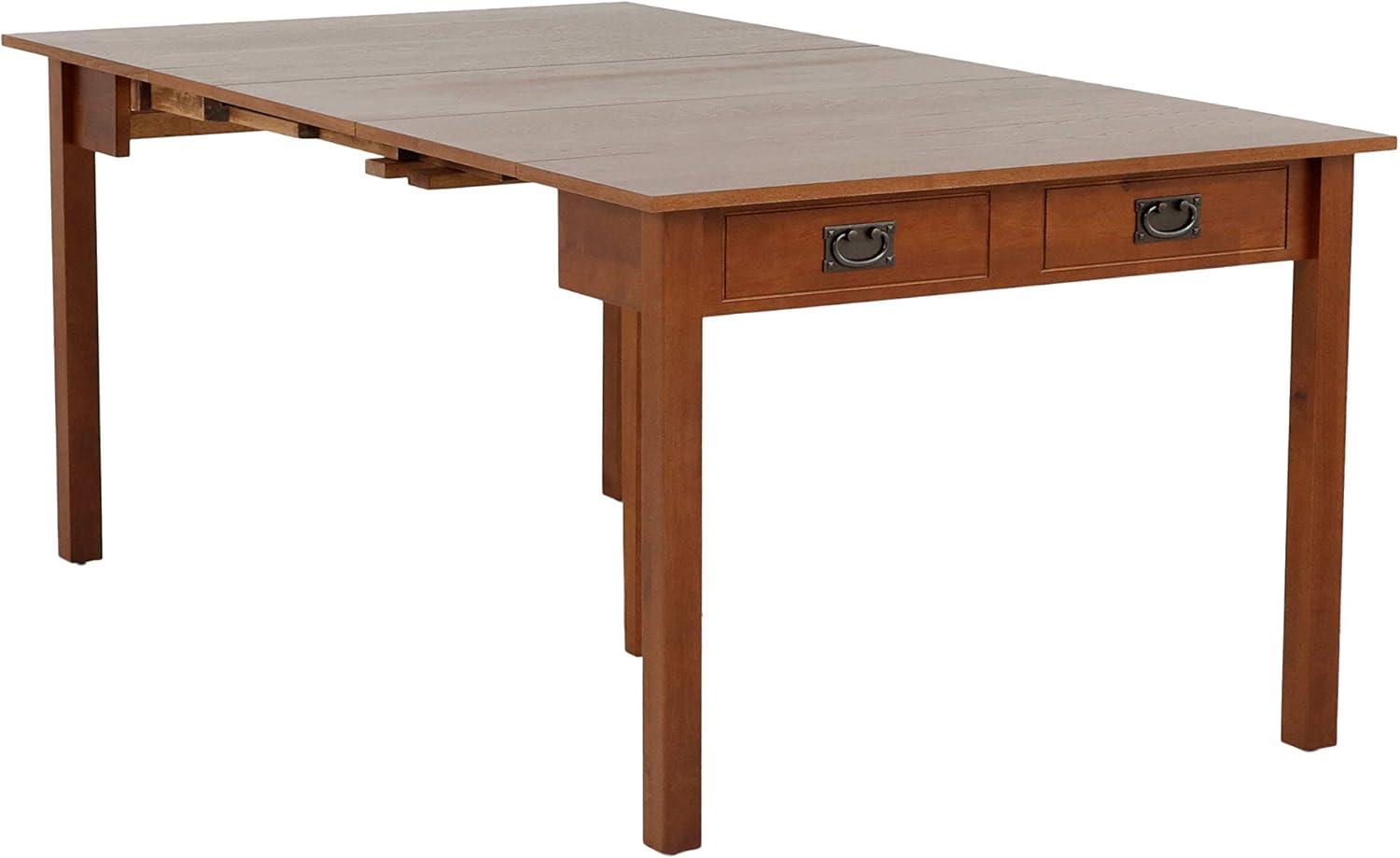 Stakmore Mission Style Expanding Dining Table