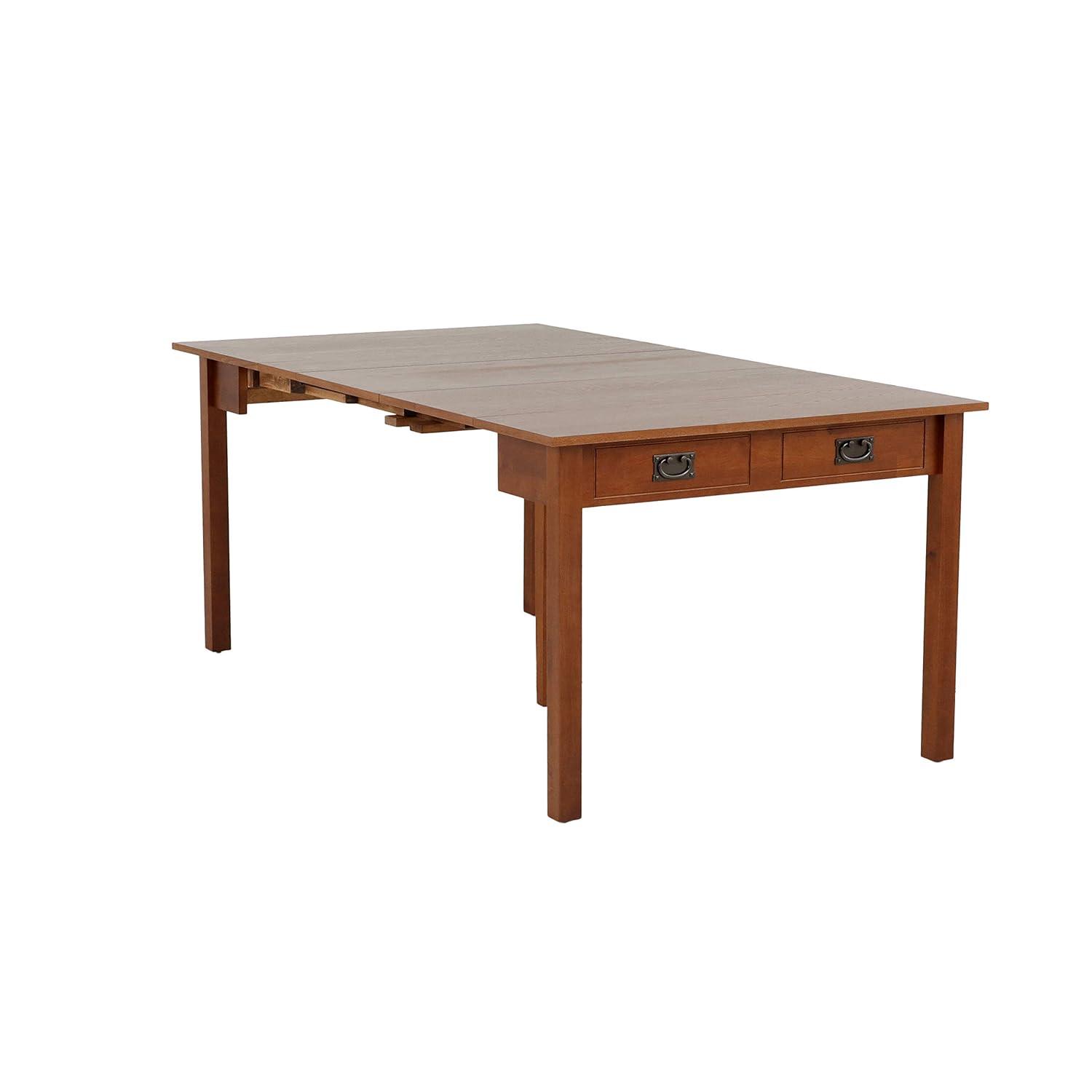 Stakmore Straight Edge Expanding Console Table, Fruitwood
