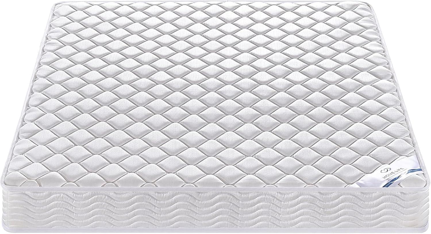 Oliver & Smith 6 Inch Twin XL Mattress - Bonnell Springs Hybrid Twin XL Size Mattress - High Density Foam Medium Firm - Polyester Cover Euro Top Mattress - Mattress in A Box