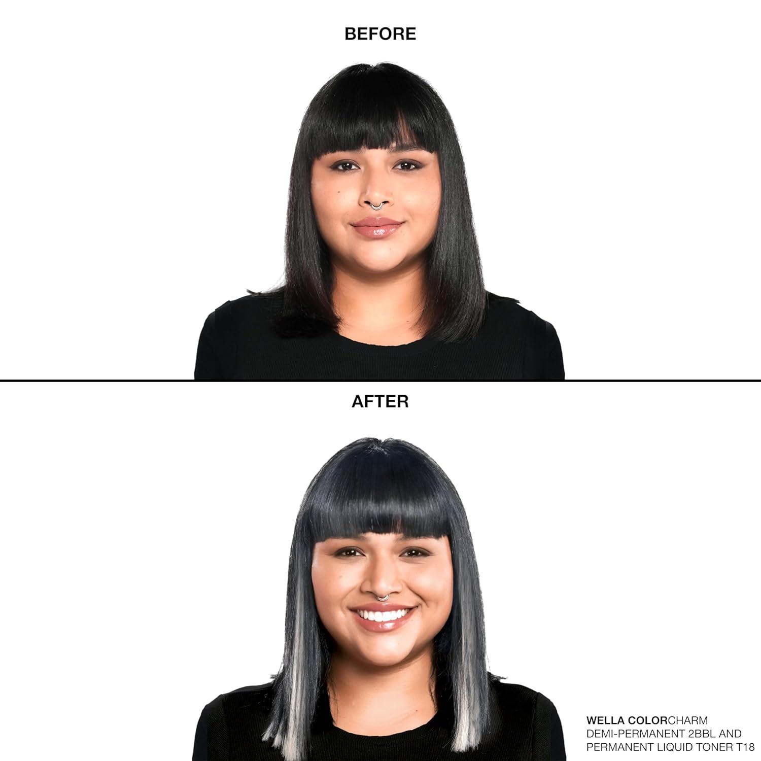 Wella Color Charm Gloss & Refresh Demi-Permanent Cream Hair Color - 5N - Lightest Neutral Brown
