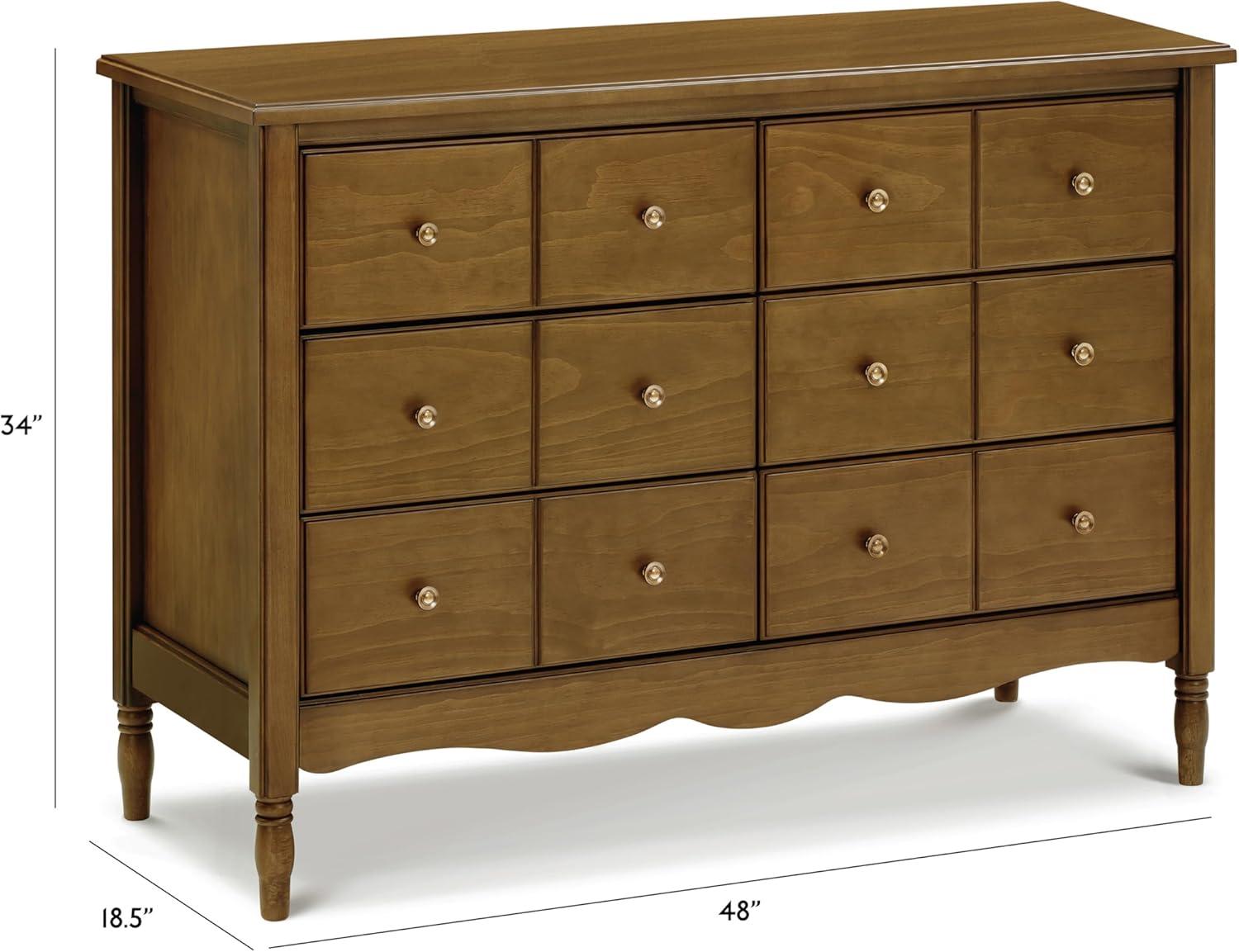 Liberty 6 Drawer 18.4" W Double Dresser