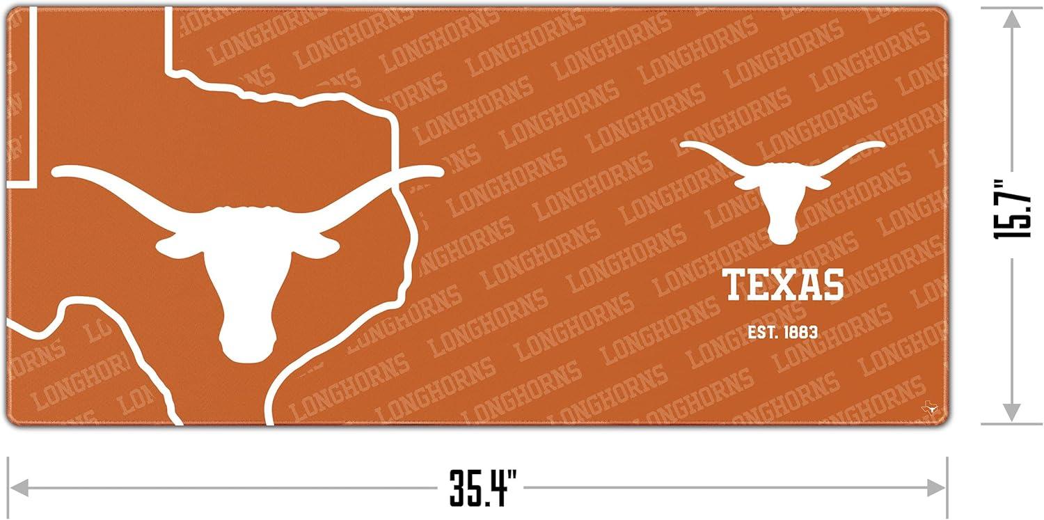 YouTheFan  35.4 x 15.7 in. Texas Longhorns Logo Desk Pad