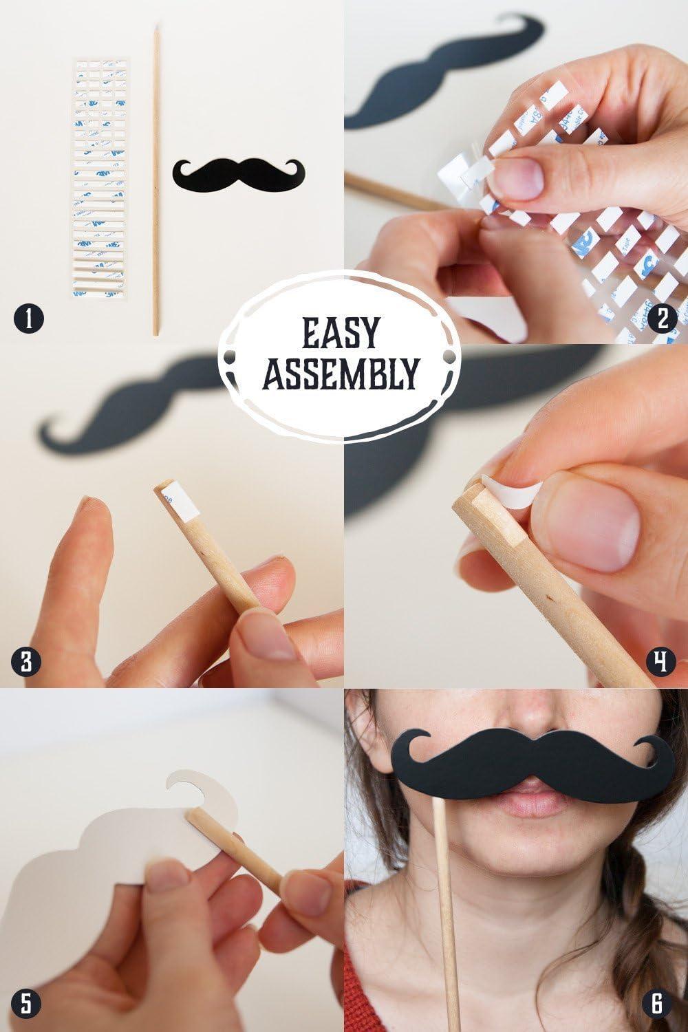 Fiesta Photo Booth Props by PartyGraphix - Mexican Decor Perfect for Fiesta Party Decorations