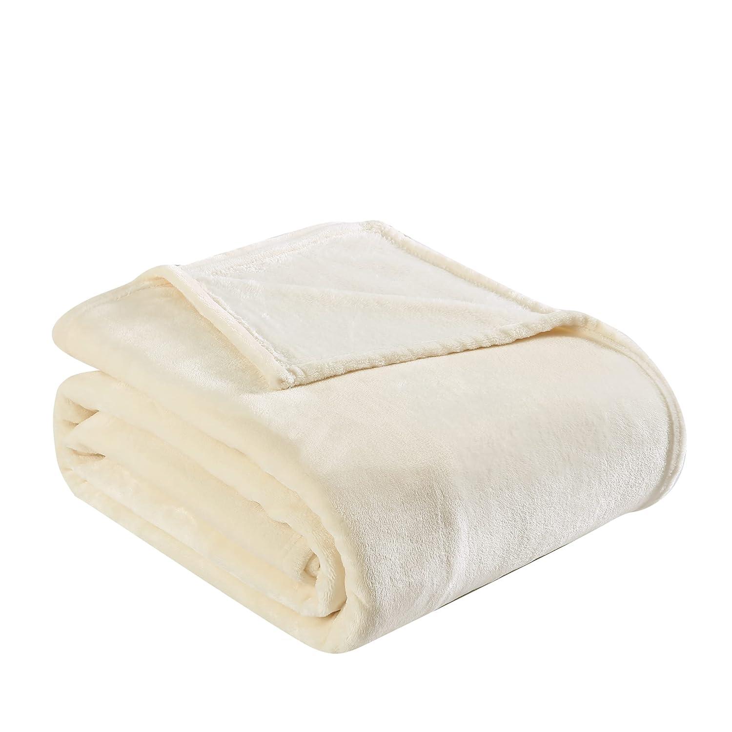 Eddie Bauer Eddie Bauer Solid Ultra Soft Plush Reversible Blanket