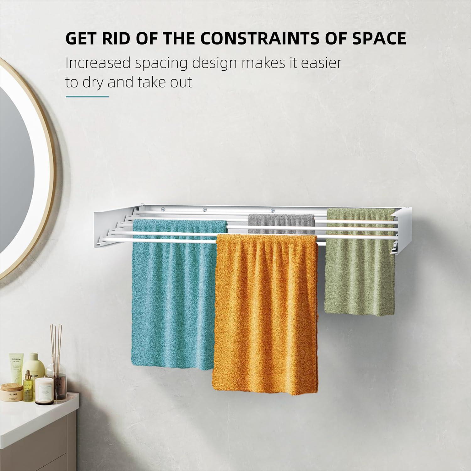 Filbop Metal Wall-Mounted Drying Rack