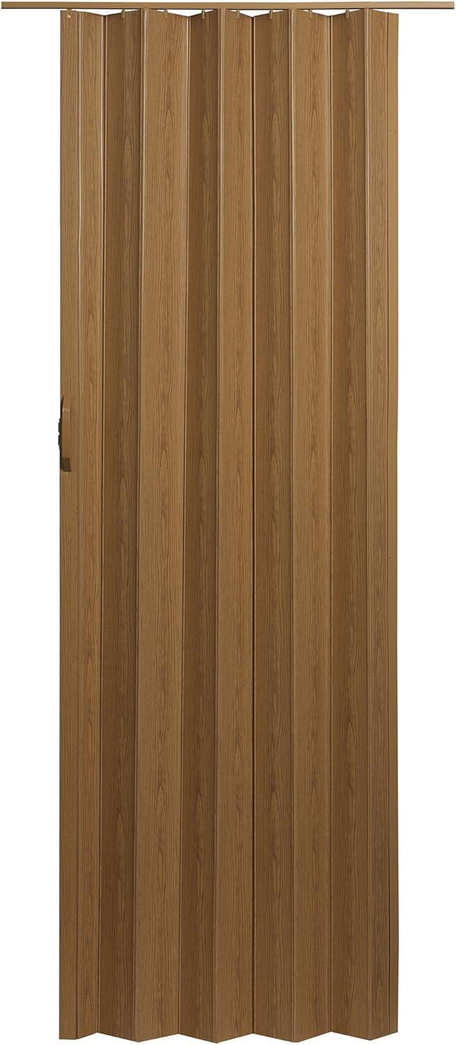 Folding Closet Door, Oak Vinyl, 32-36 x 80-In.