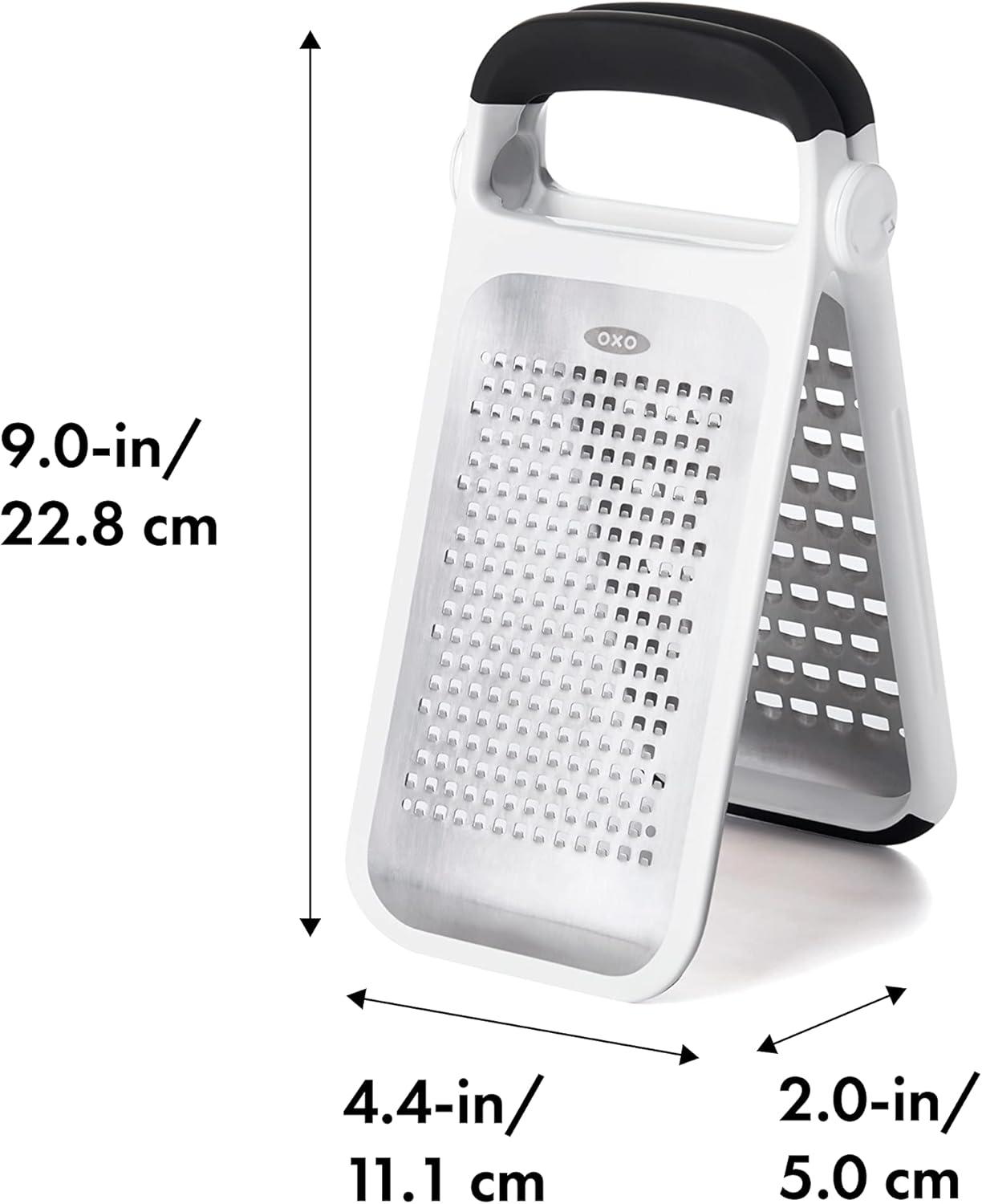 OXO Good Grips Etched Two-Fold Grater,Steel,One size