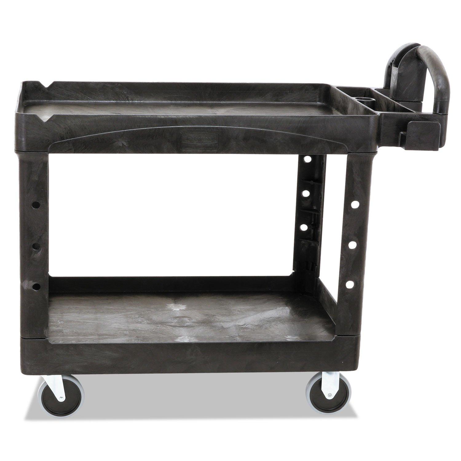 Rubbermaid Utility Cart HD 2 Shelf 16"X30" #647399