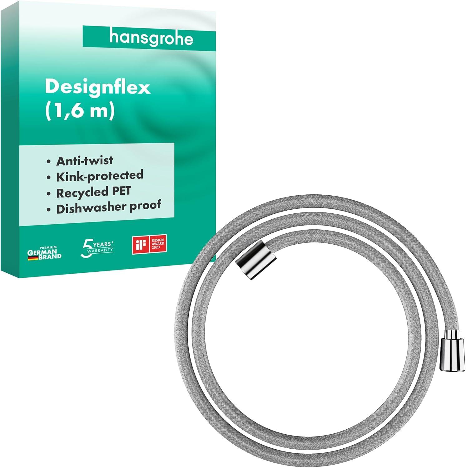 Hansgrohe Designflex Textile Handshower Hose, 63"