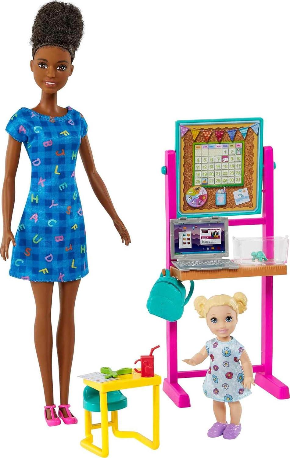 Barbie Teacher Playset - Brown Hair