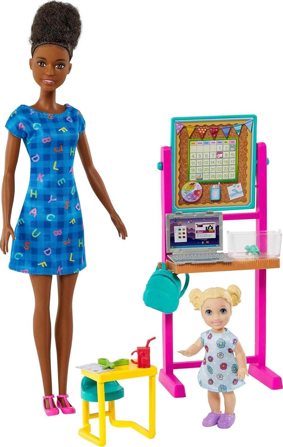 Barbie Teacher Playset - Brown Hair