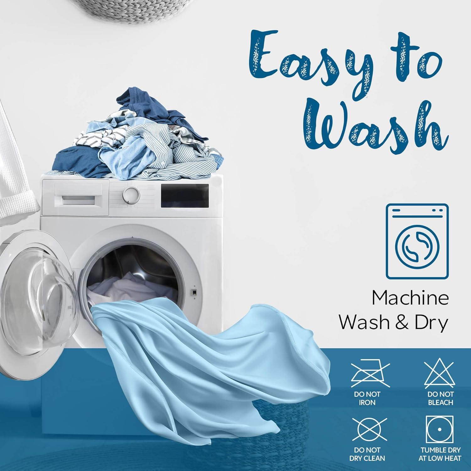 Guardmax - Waterproof Mattress Protector - Fitted Style - Light Blue - 54" x 75" (Full)