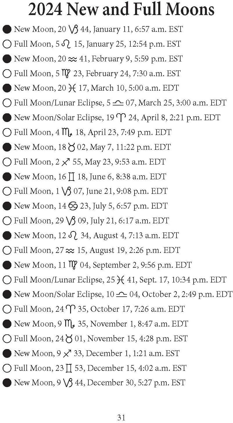 Llewellyn's 2024 Calendars, Almanacs & Datebooks: Llewellyn's 2024 Daily Planetary Guide: Complete Astrology At-A-Glance (Other)