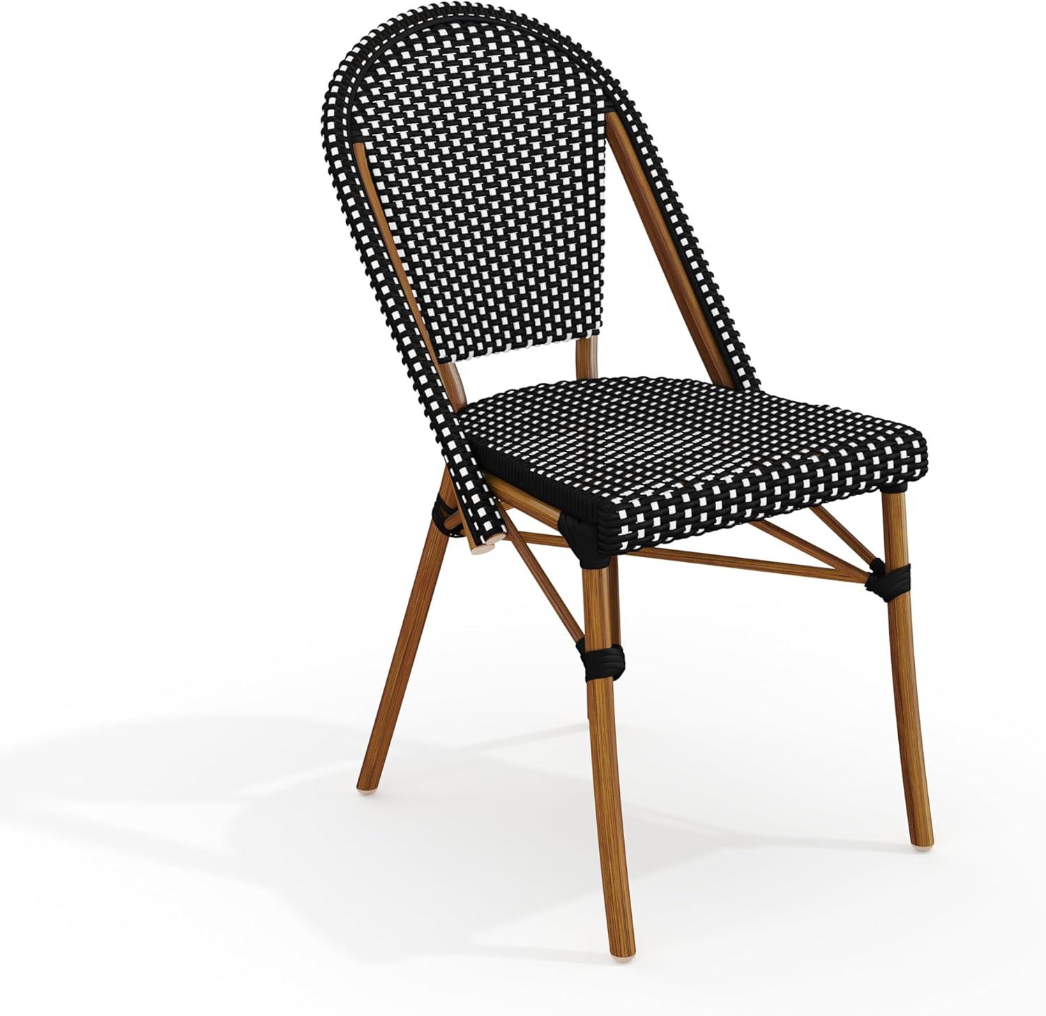 Martha Stewart Martha Stewart Lily Pond All-Weather Stackable Patio Bistro Dining Chair