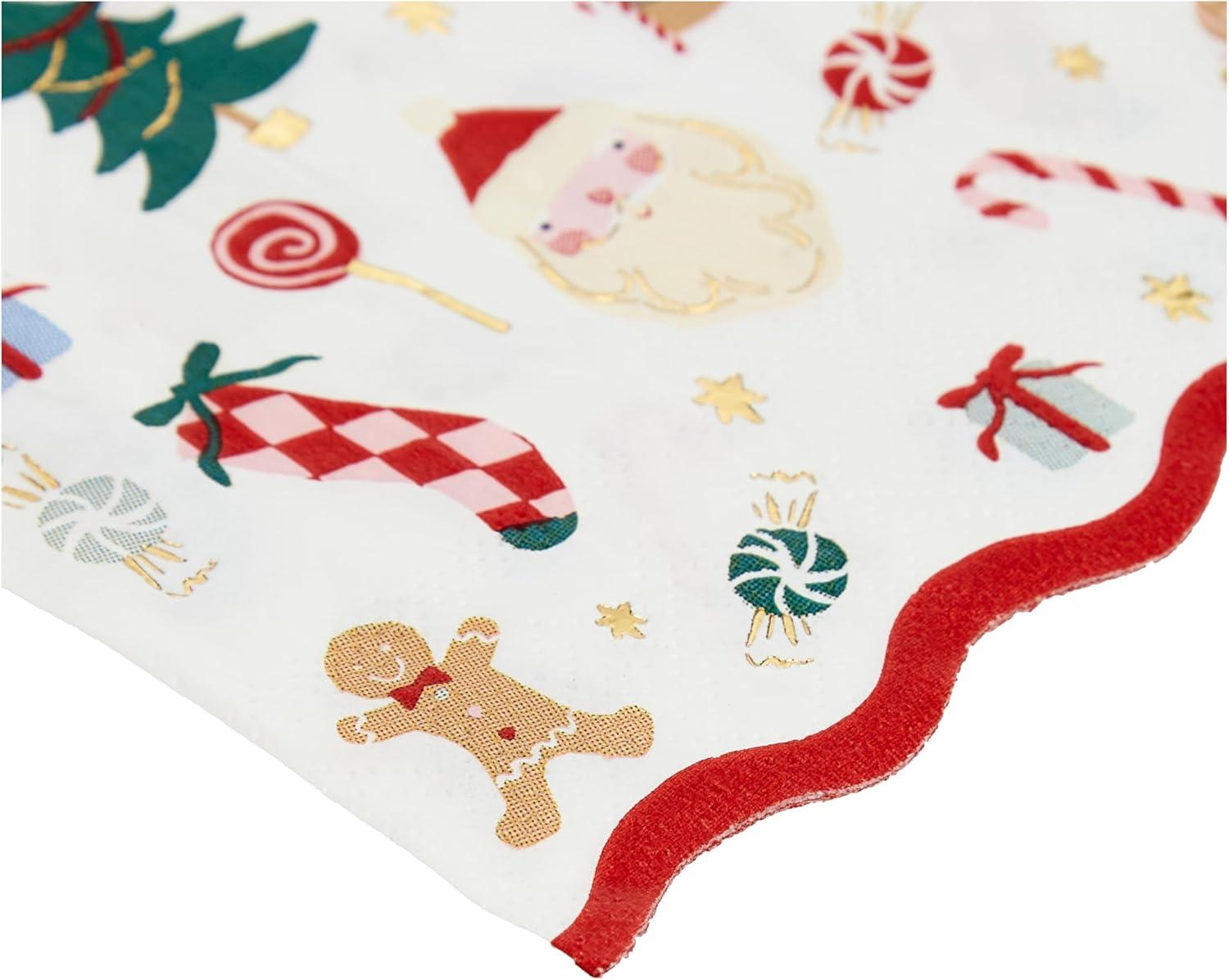 Meri Meri Jolly Christmas Small Napkins (Pack of 16)