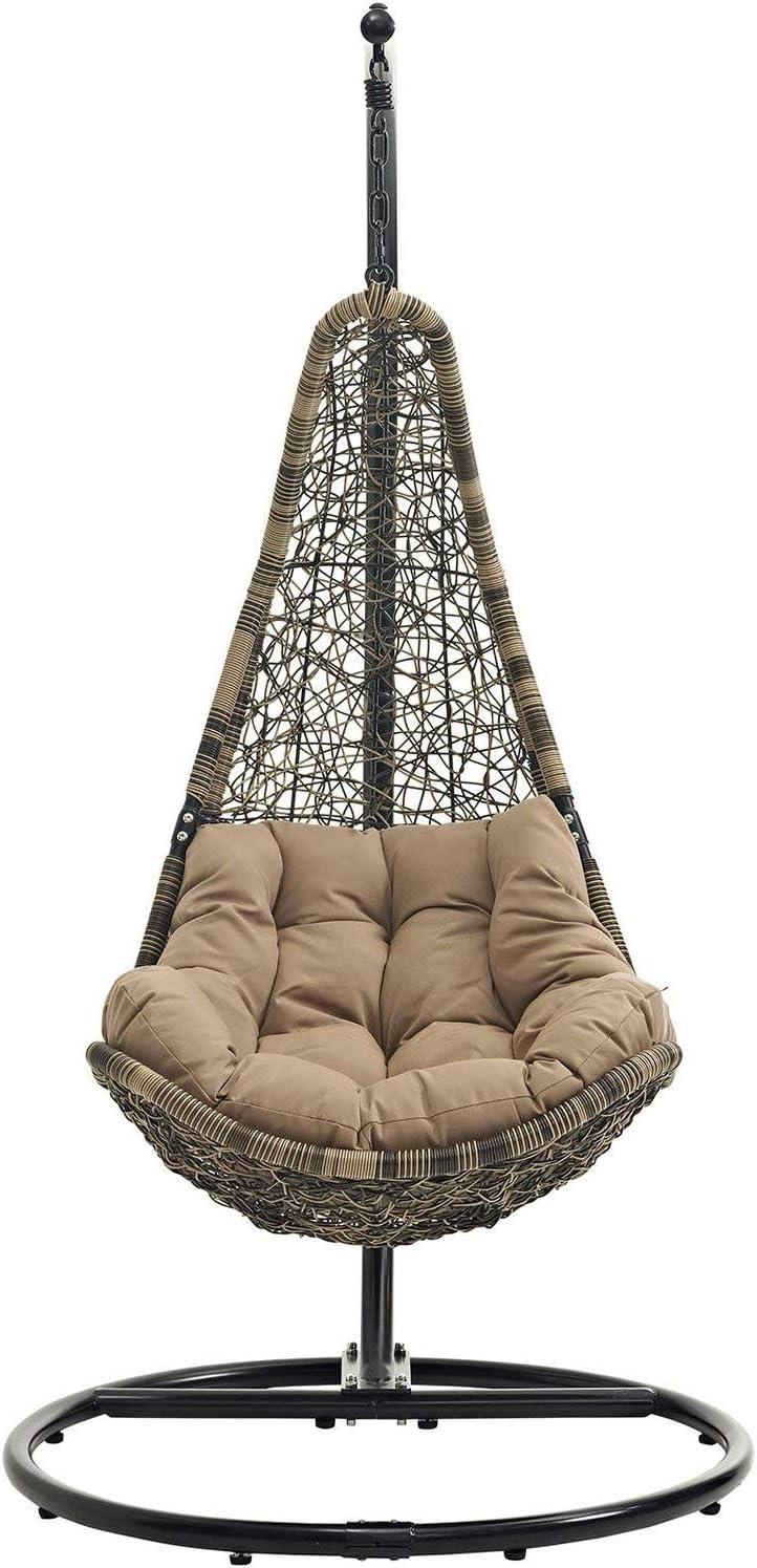 Modway Modway Abate Wicker Rattan Outdoor Patio Swing Chair