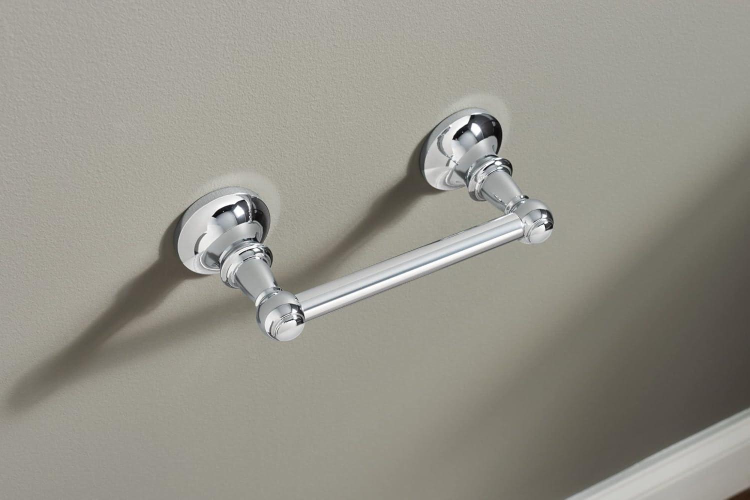 Moen DN4408CH Vale Double Post Pivoting Toilet Paper Holder, Chrome