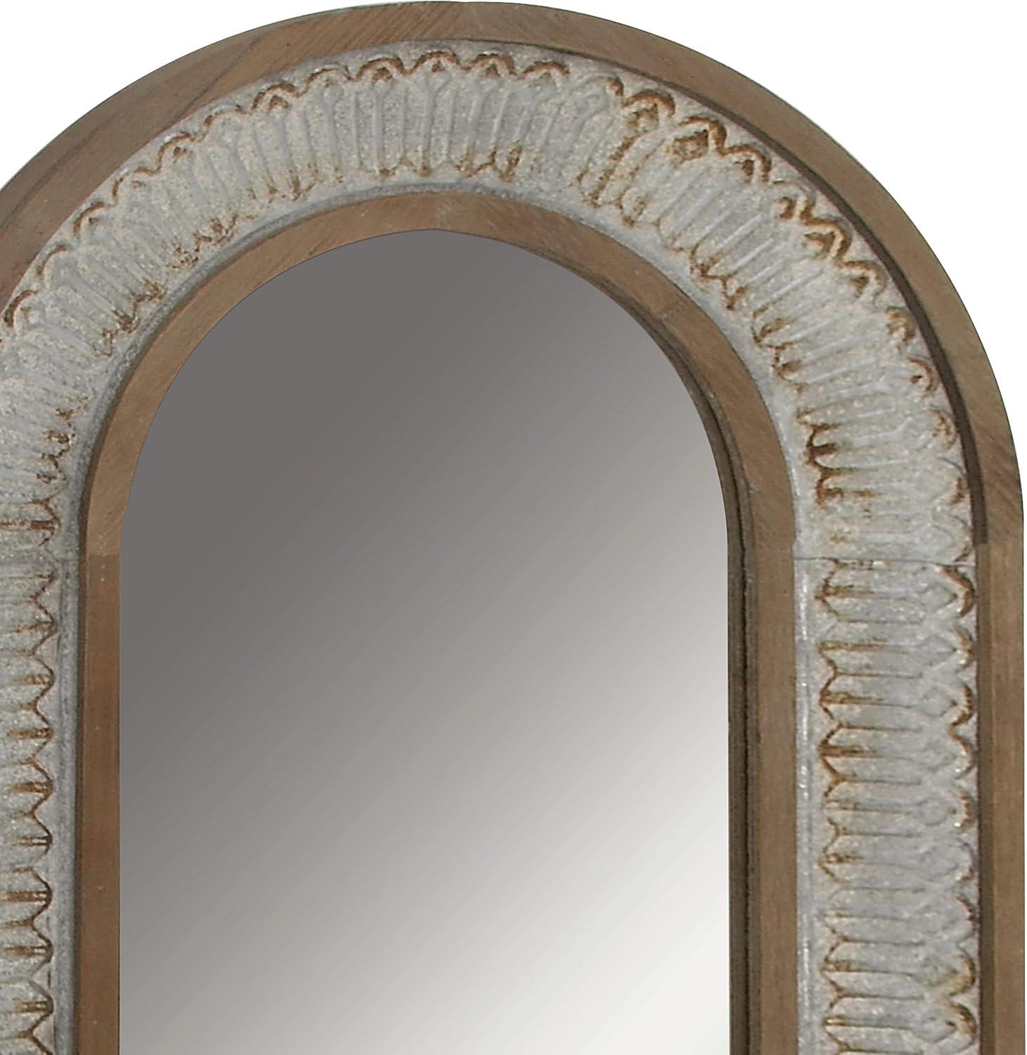 Gracie Oaks Cruce Rectangle Wall Mirror