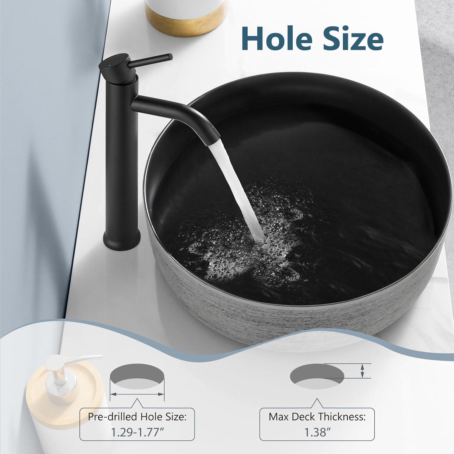 Single-Hole Single-handle Bathroom Faucet