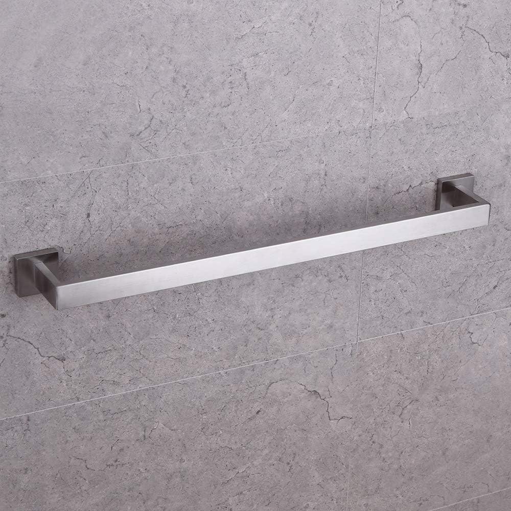 24'' Wall Mounted Towel Bar Towel Rack in Stainless Steel