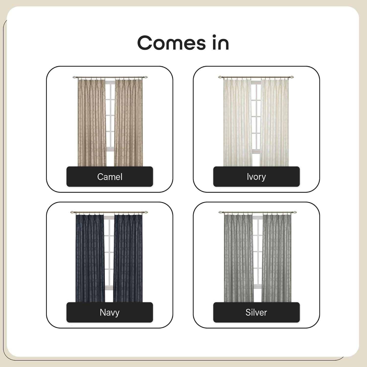 Windsor Pinch Pleat Window Curtain Panel