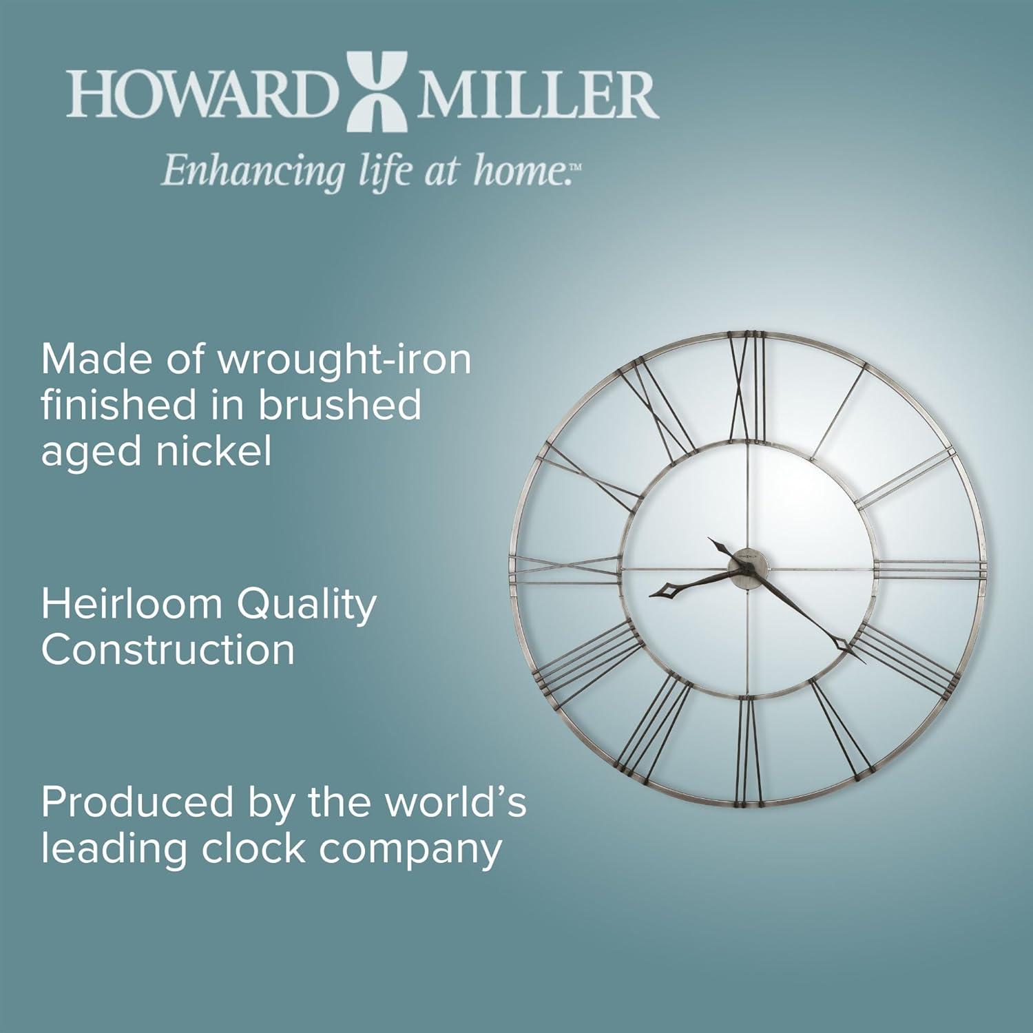 Howard Miller® Metal Wall Clock