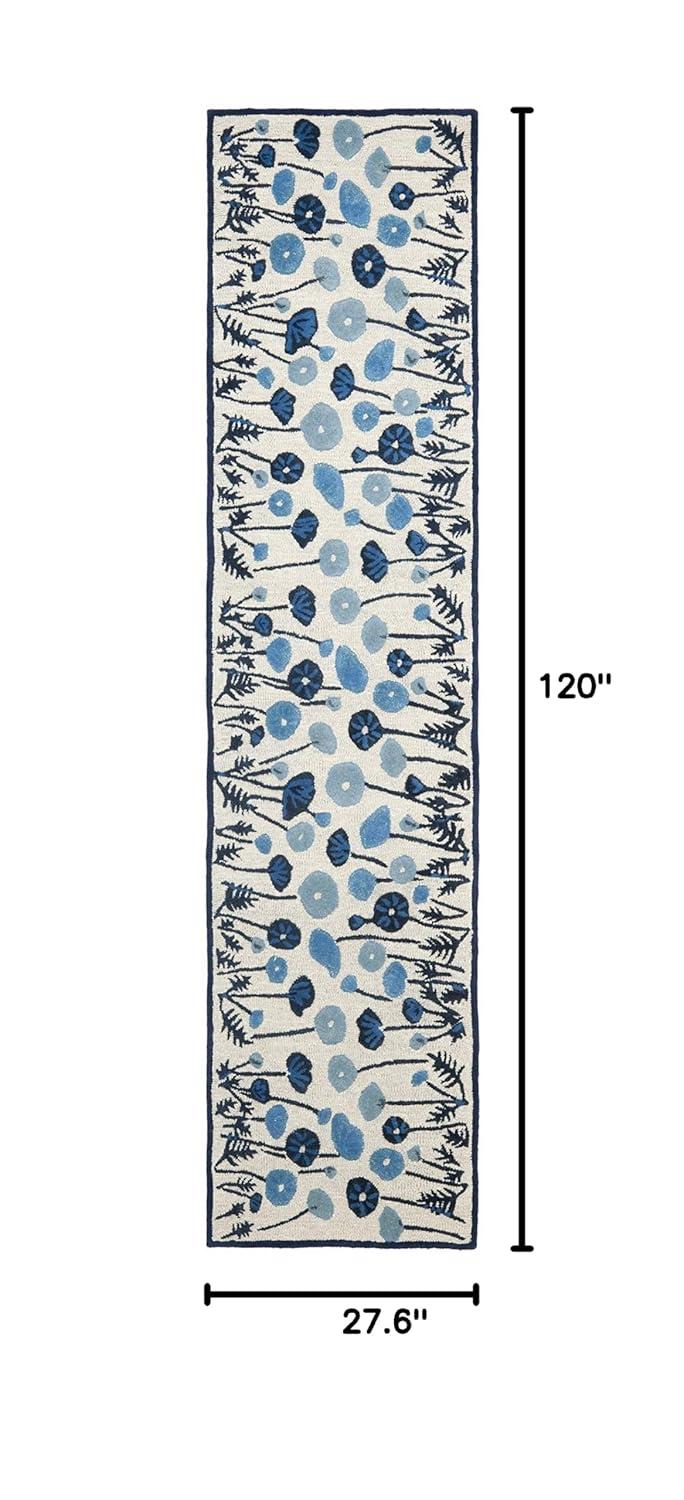 Martha Stewart Poppy Glossary - MSR3627 - Indoor Hand Tufted Runners - Nutshell/Brown - 2'3"x10'