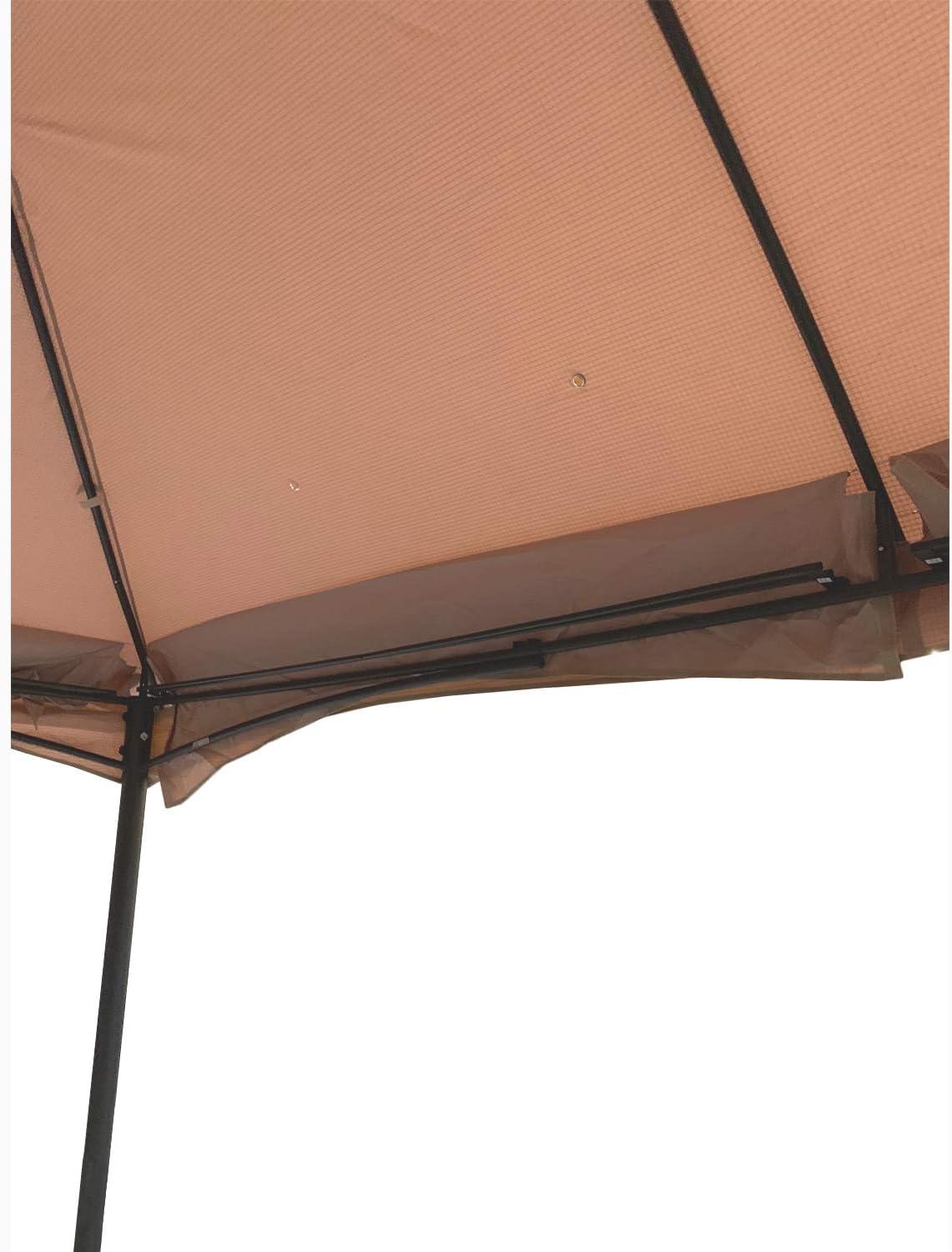 Garden Winds Replacement Canopy Top Cover for Turnberry Gazebo - RipLock 350