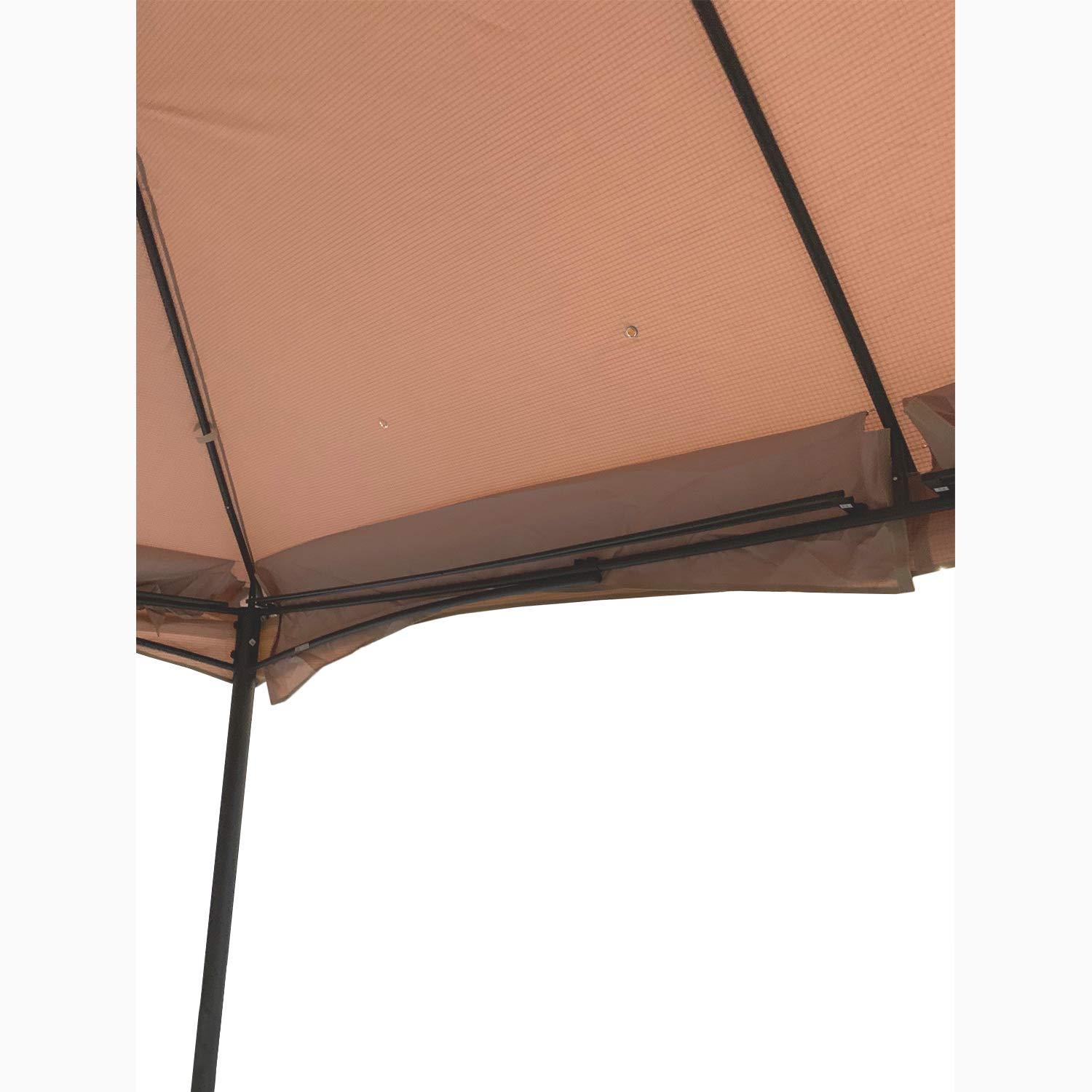 Garden Winds Replacement Canopy Top Cover for Turnberry Gazebo - RipLock 350
