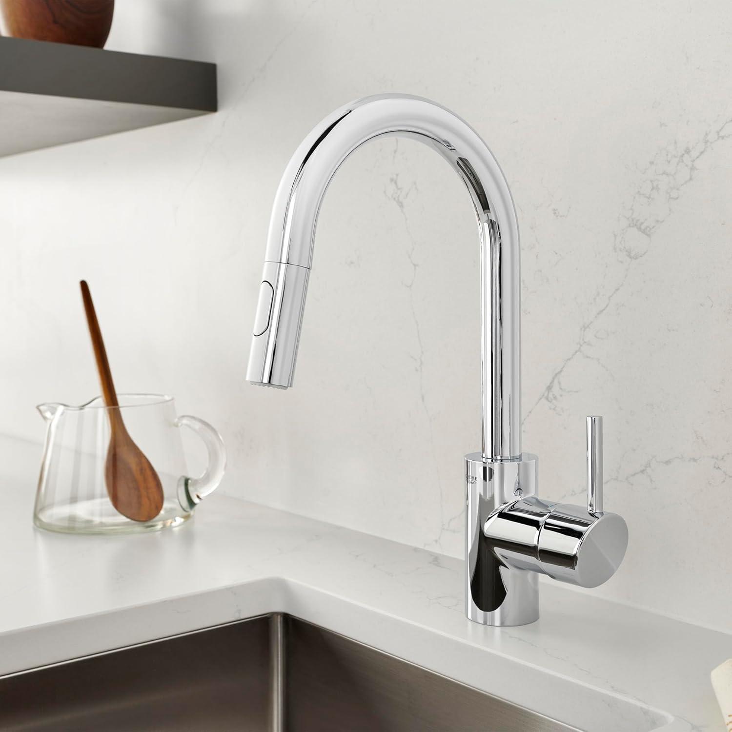 Concetto™ Pull Down Single Handle Kitchen Faucet