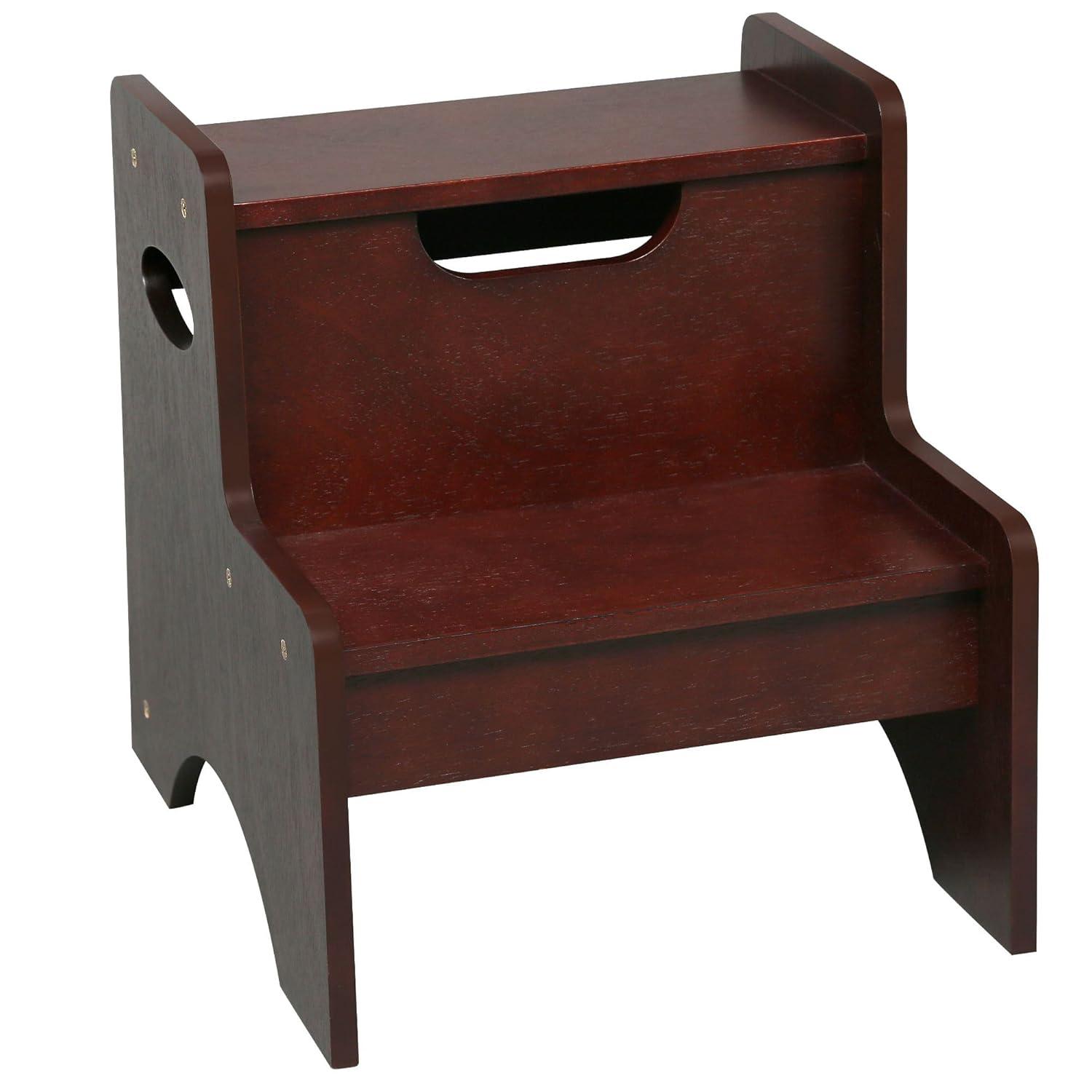 Classic Oak MDF 2-Step Stool