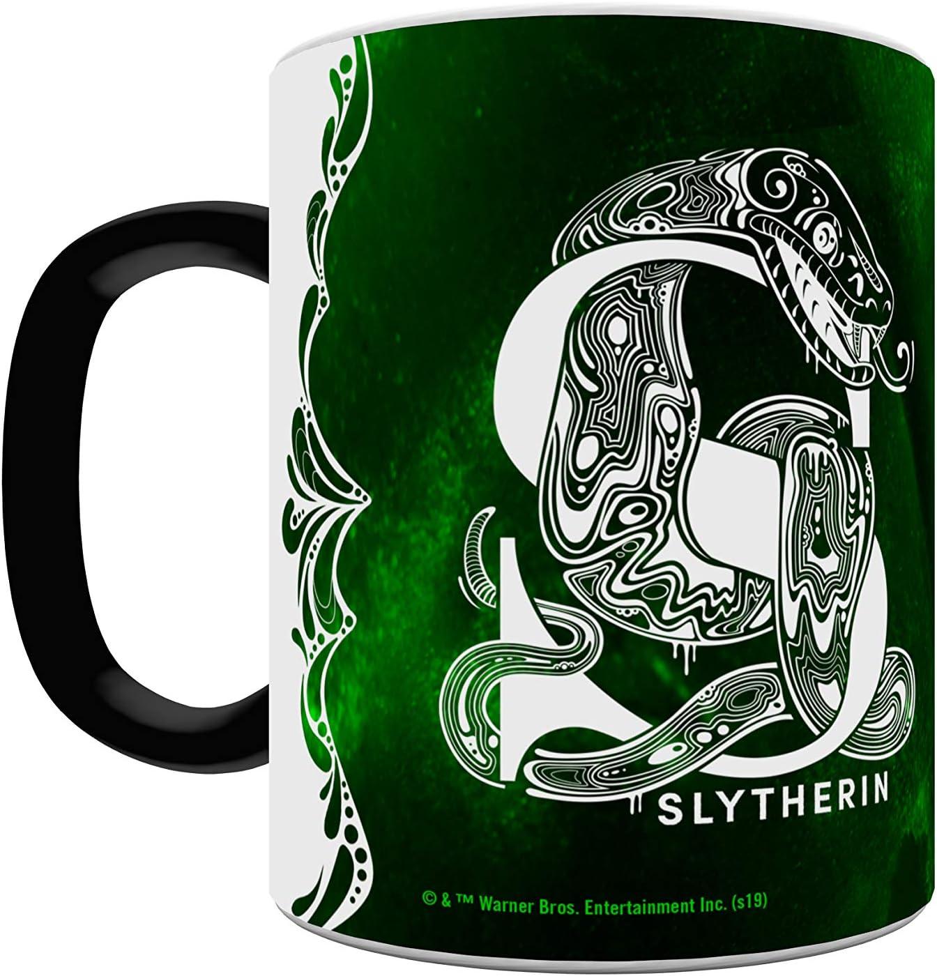 Harry Potter Aguamenti Slytherin Morphing Mugs Heat-Changing Drinkware - 11oz