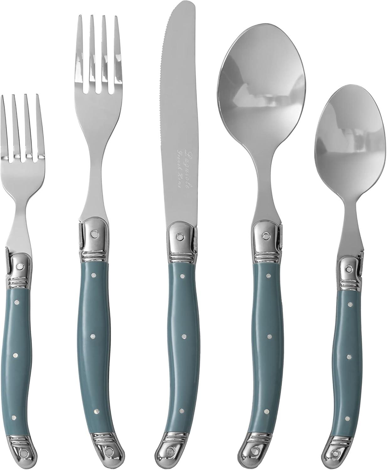 French Home French Home Laguiole 20 Piece Stainless Steel Flatware Set, Service for 4
