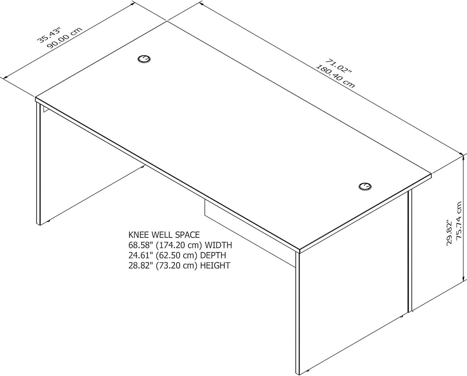 Office 500 72" Desk