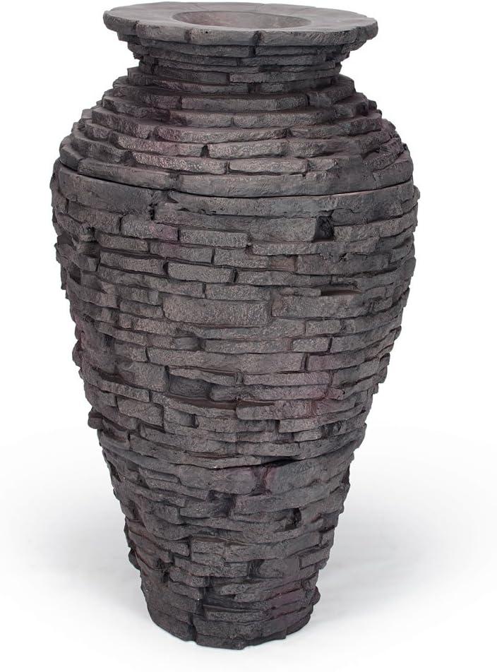 Aquascape 98939 Stacked Slate Urn - Small