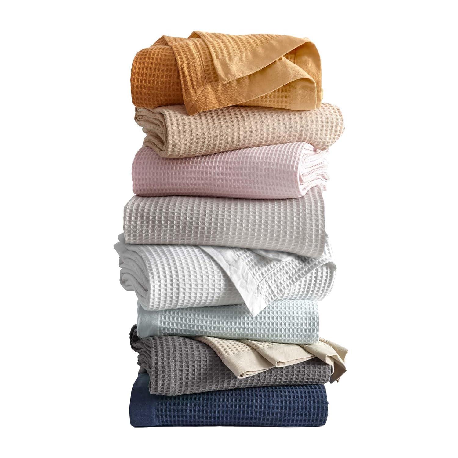 100% Cotton Waffle Weave Blanket