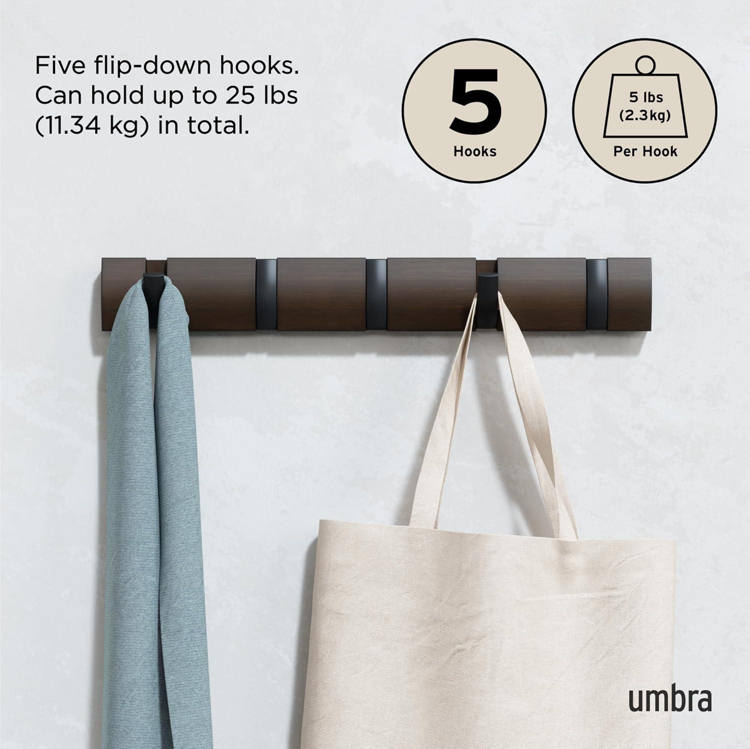 Flip 5 - Hook Coat Rack