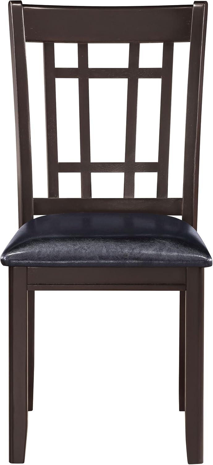 Coaster Lavon 5-piece Wood Dining Room Set Espresso and Black