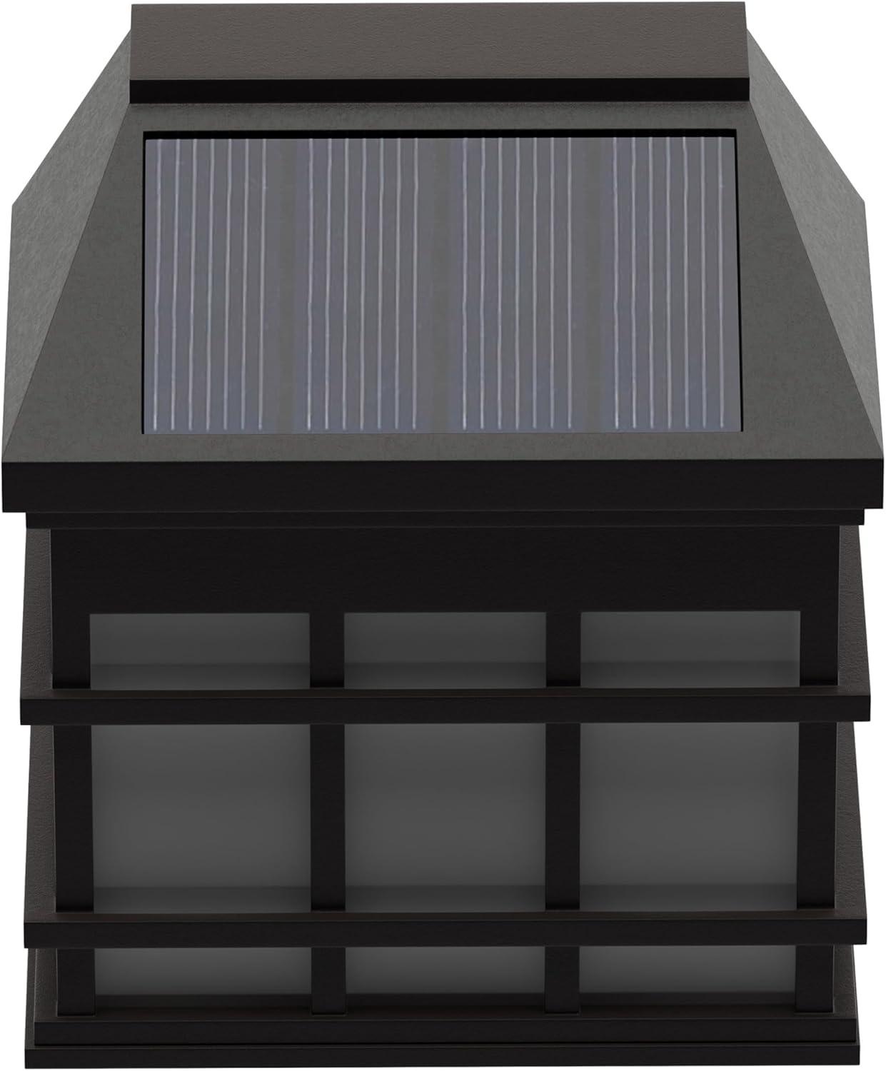 Rutland Decorative Wall Mount Solar Powered Lighting for Decks and Fencing