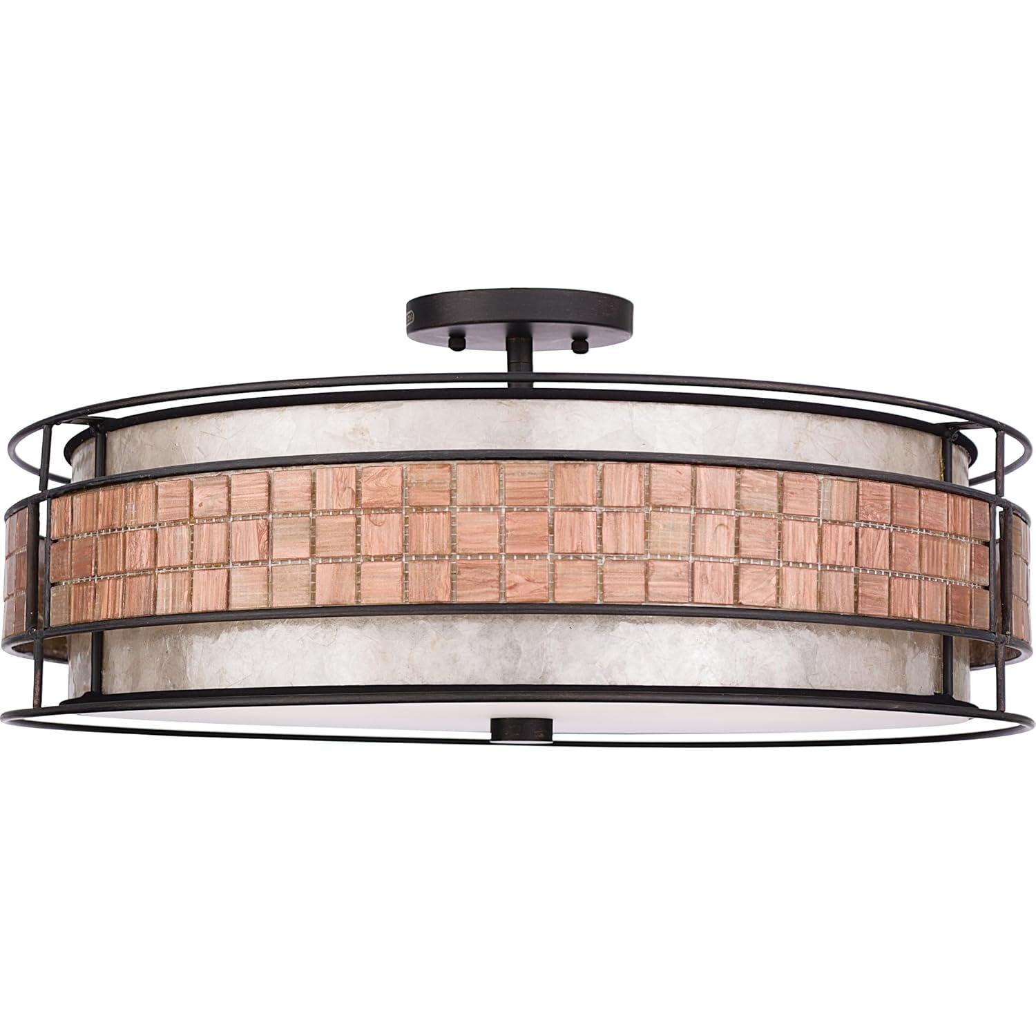 Quoizel Lighting Laguna 4 - Light Pendant in  Renaissance Copper