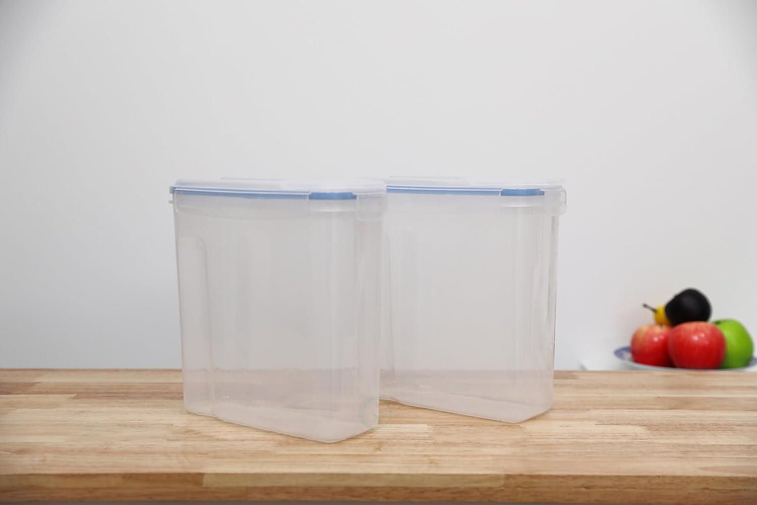 Food Storage - Set of 2 Containers and 2 Lids