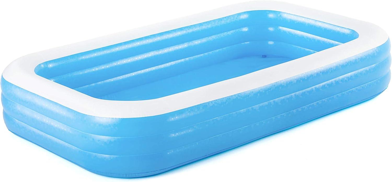 Bestway - H2OGO! Rectangular 10\' Inflatable Family Pool, Blue