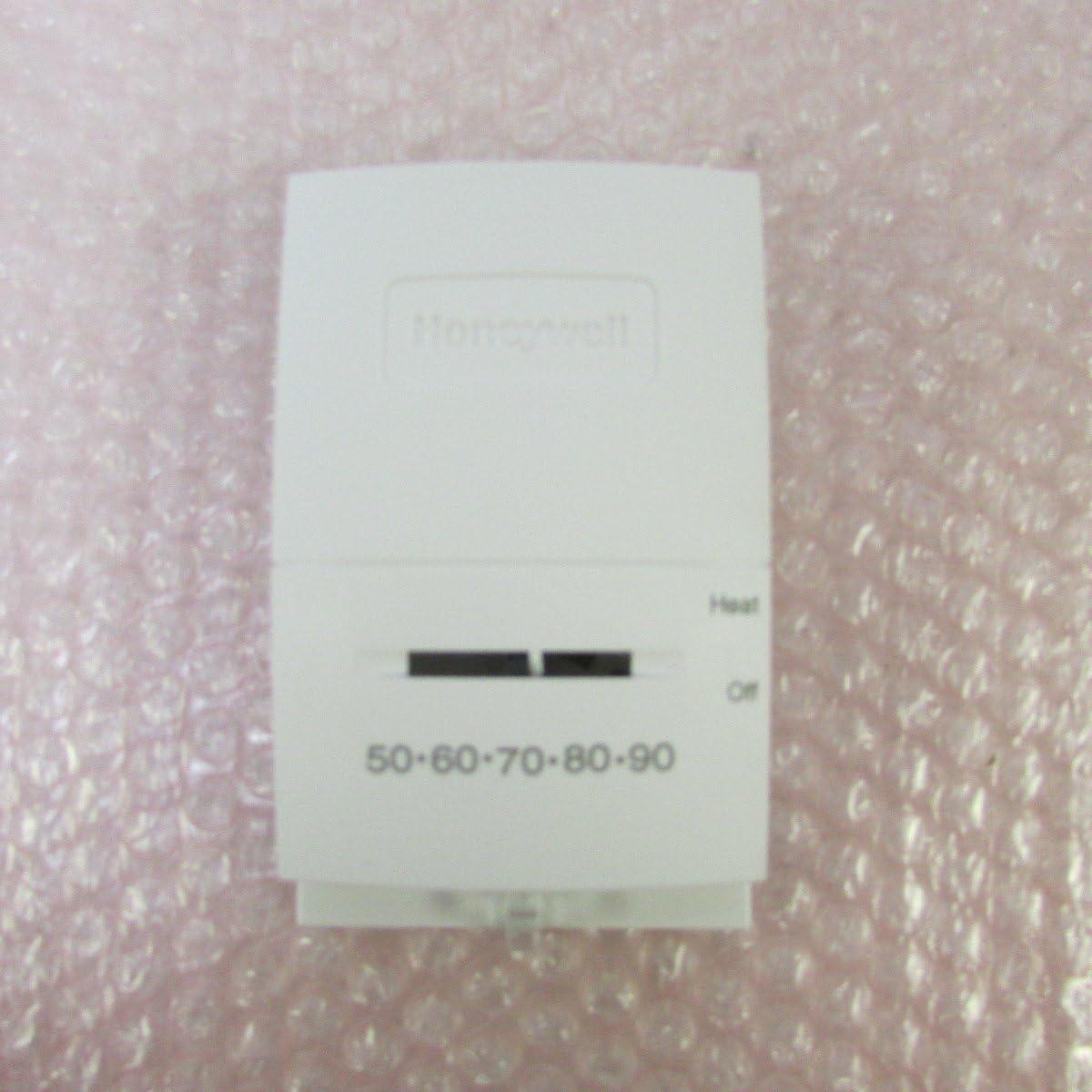 Honeywell White Low Voltage Heat Only Thermostat with Mounting Hardware