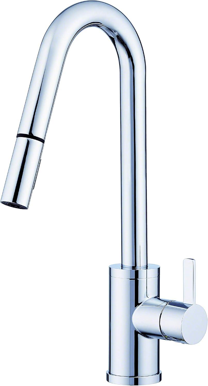 Amalfi Pull Down Single Handle Kitchen Faucet