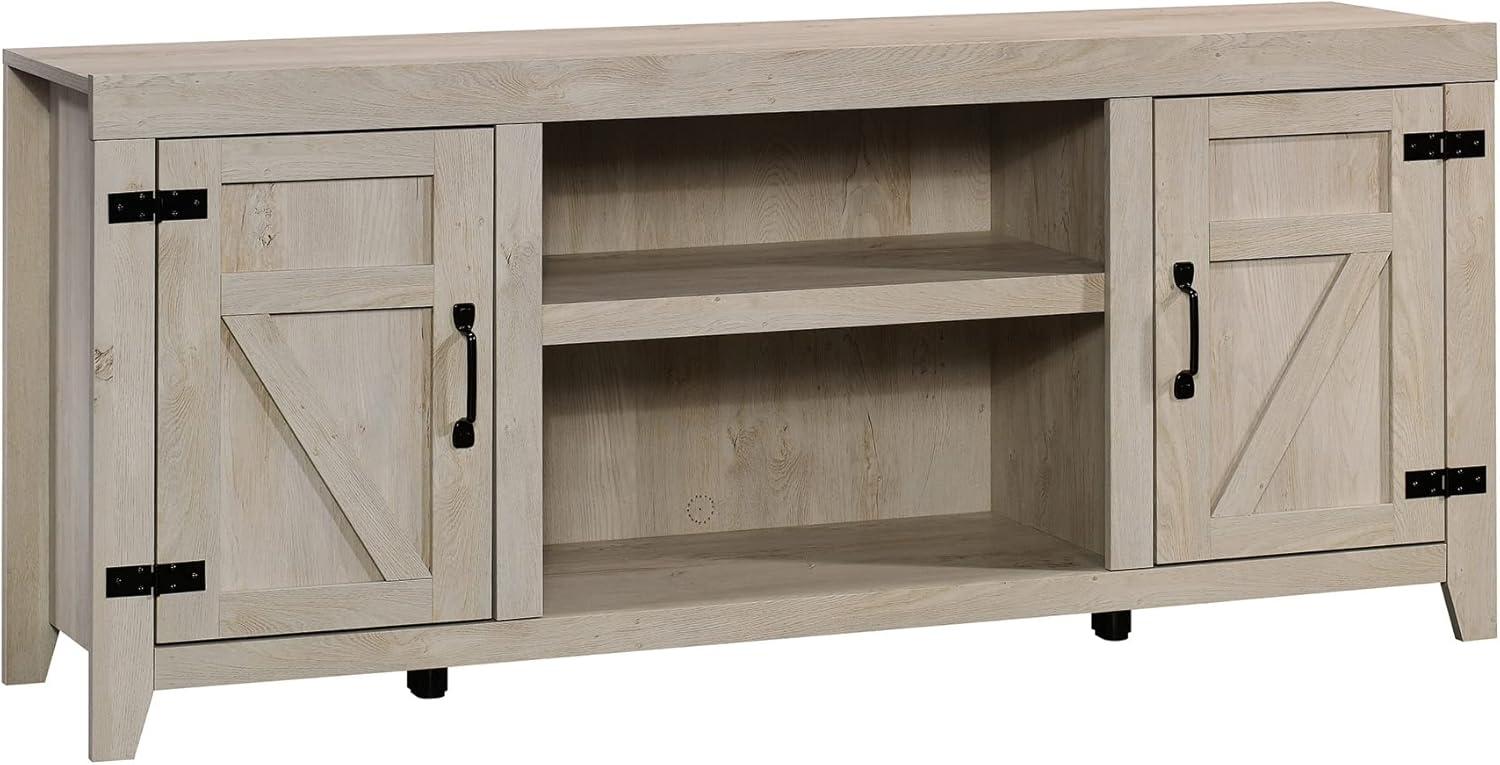 Chalked Chestnut Farmhouse TV Credenza with Cabinet