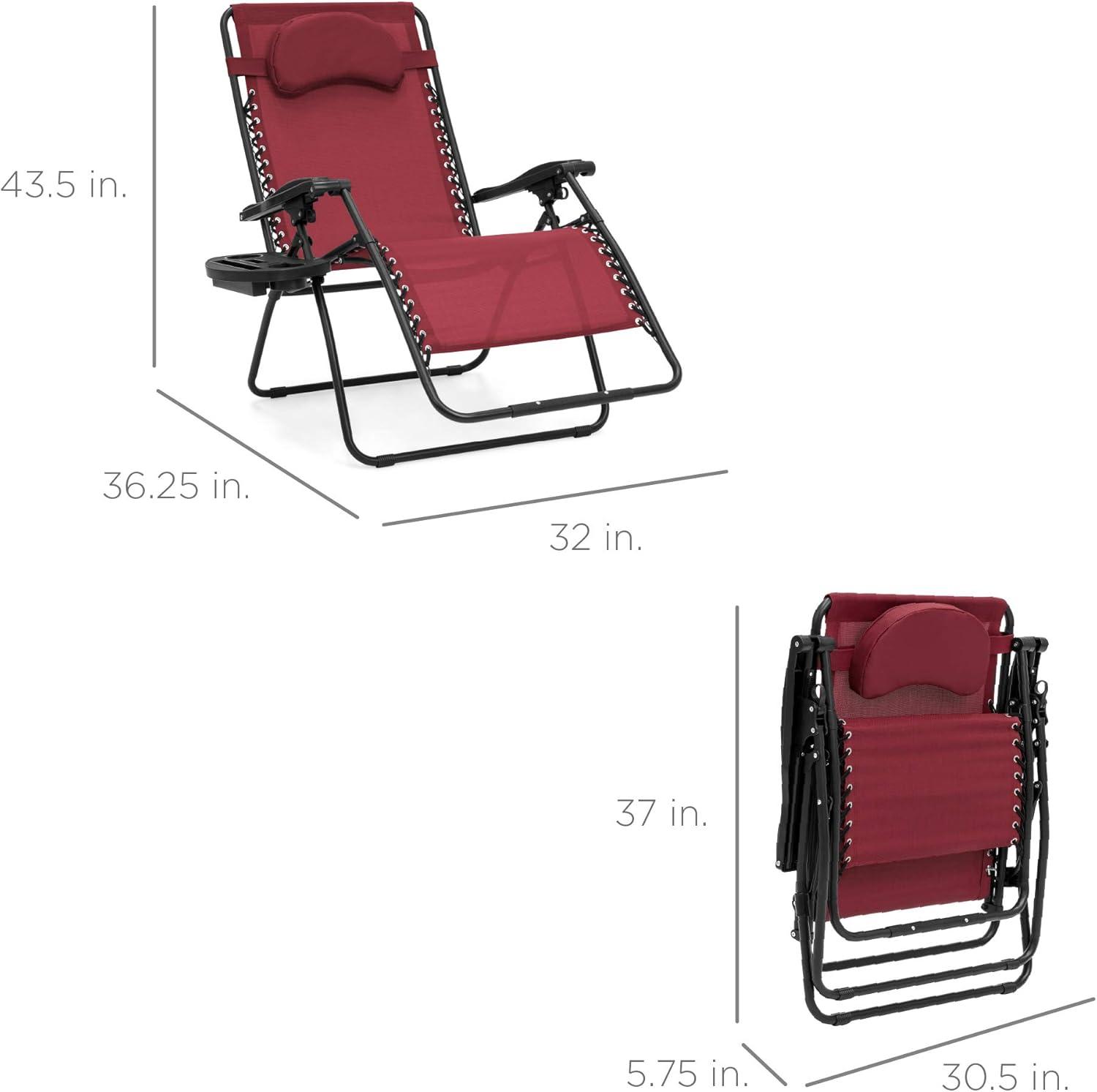 Zero Gravity Patio Folding Chair Outdoor