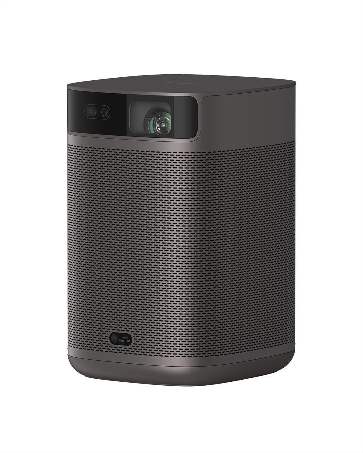 Xgimi Mogo 2 Pro Wi-Fi 5 & Bluetooth 1080p DLP Mini Projector with Bluetooth remote, Black, 400ISO
