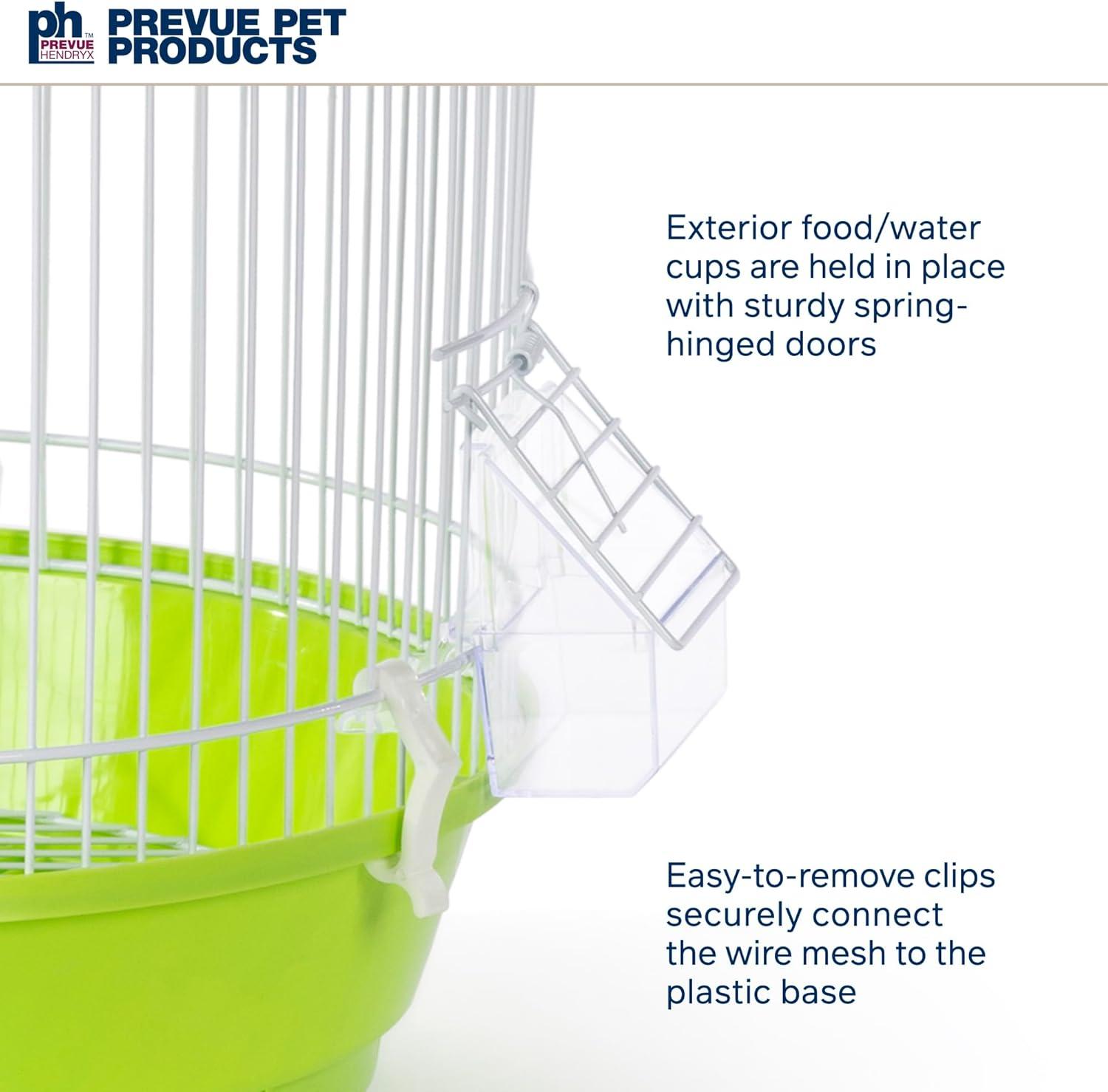 Prevue Pet Products SP31999G Classic Round Bird Cage, Green,1/2"