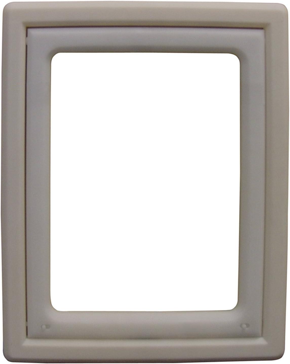 Ideal Pet Screen Fit Pet Door for Screen Doors with Clear Plastic Flap, Medium