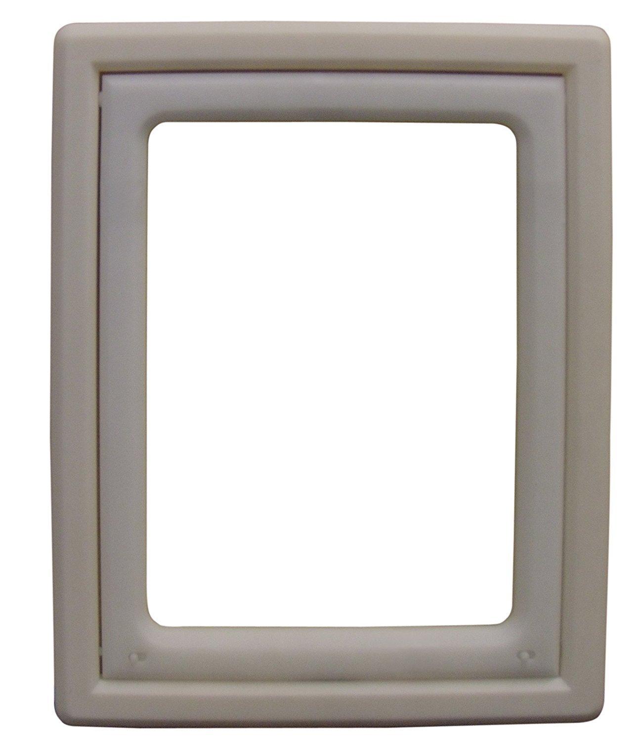 Ideal Pet Screen Fit Pet Door for Screen Doors with Clear Plastic Flap, Medium